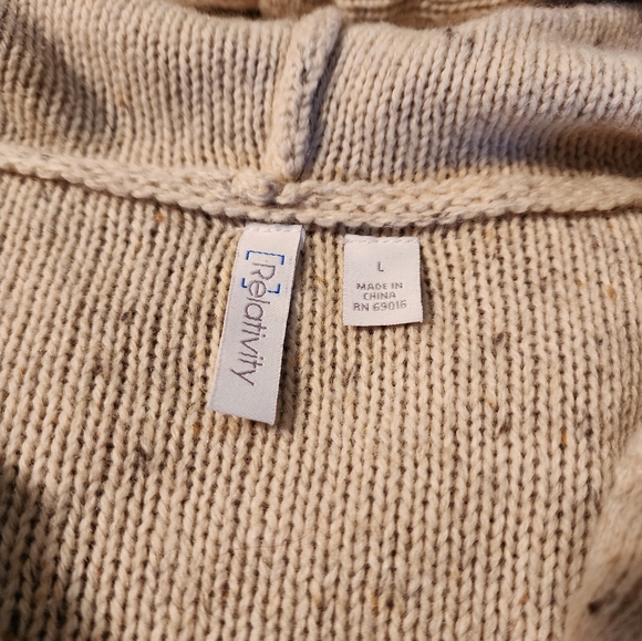 Hooded Zipper Sweater - Picture 4 of 4